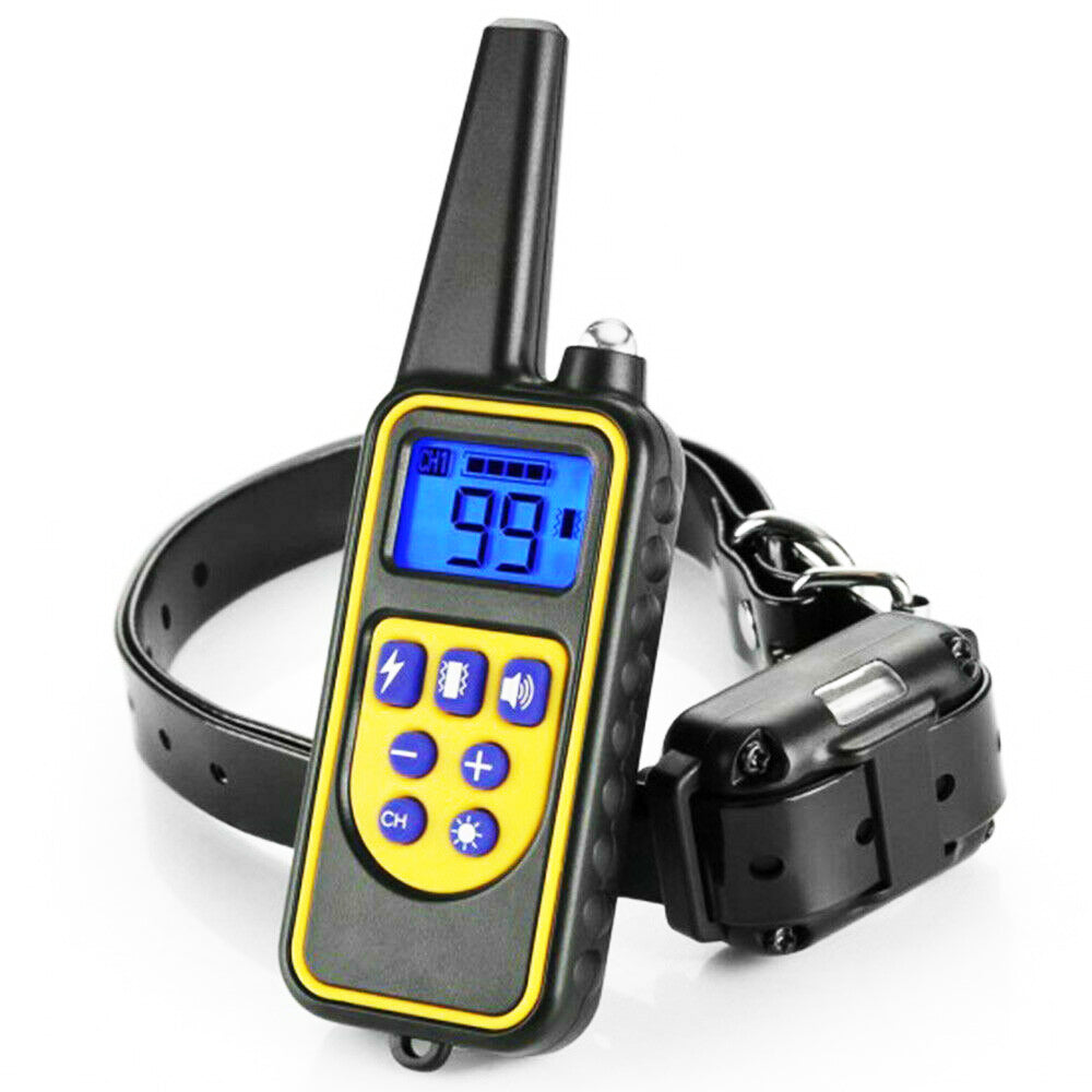 Anti Bark Pet Dog Training Collar Remote Control Obedience Collar E-Collar