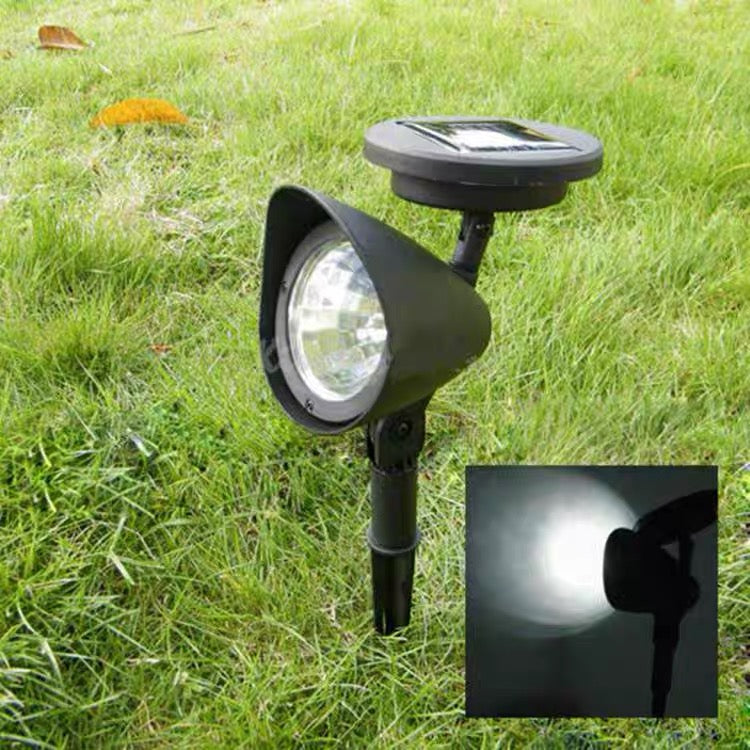 Solar Spot Lights LED Garden Outdoor Pathway Lawn Fence Lamp Spotlight Light