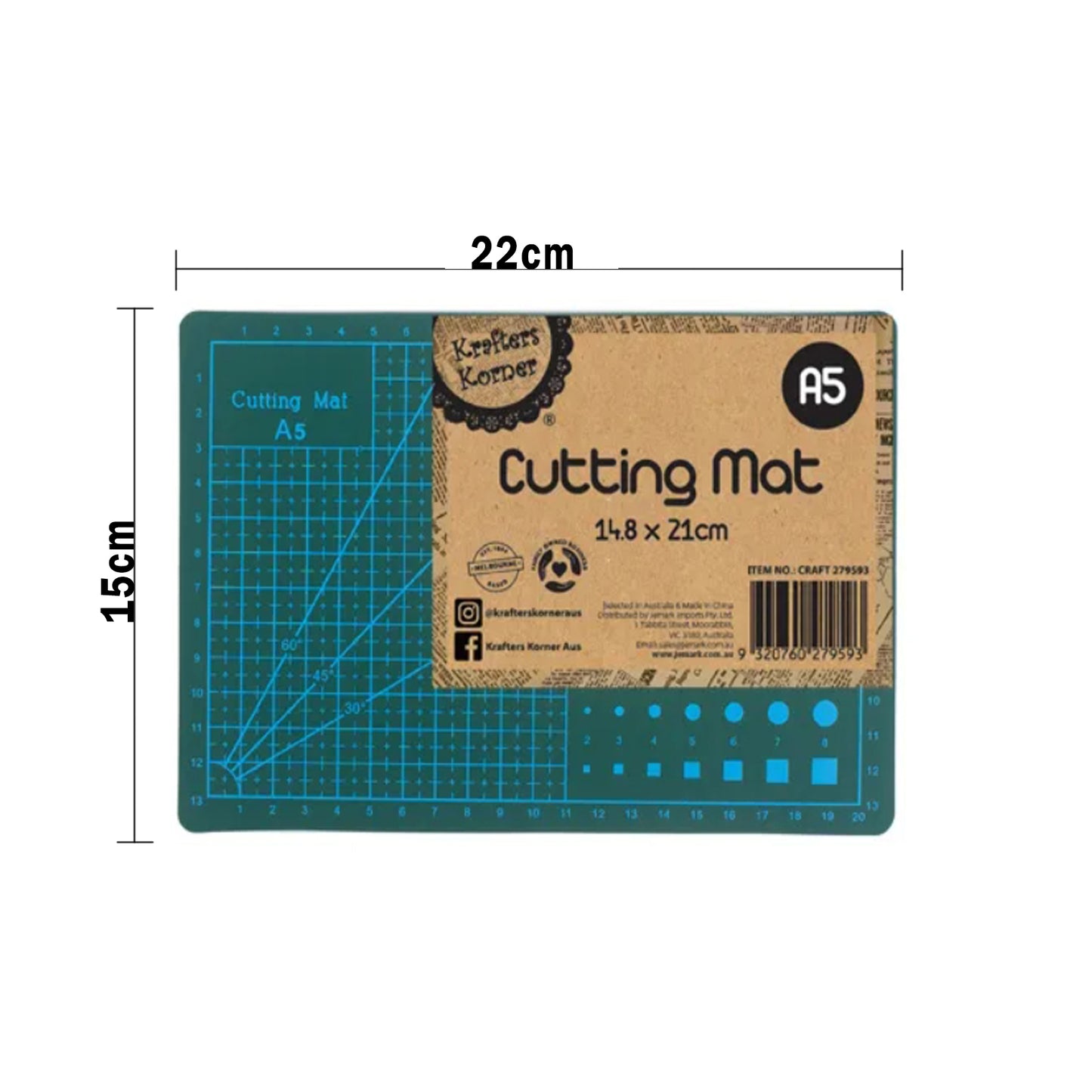 Cutting Mat Self Healing Doubleside Art Craft DIY Hobby Cutting Board PVC