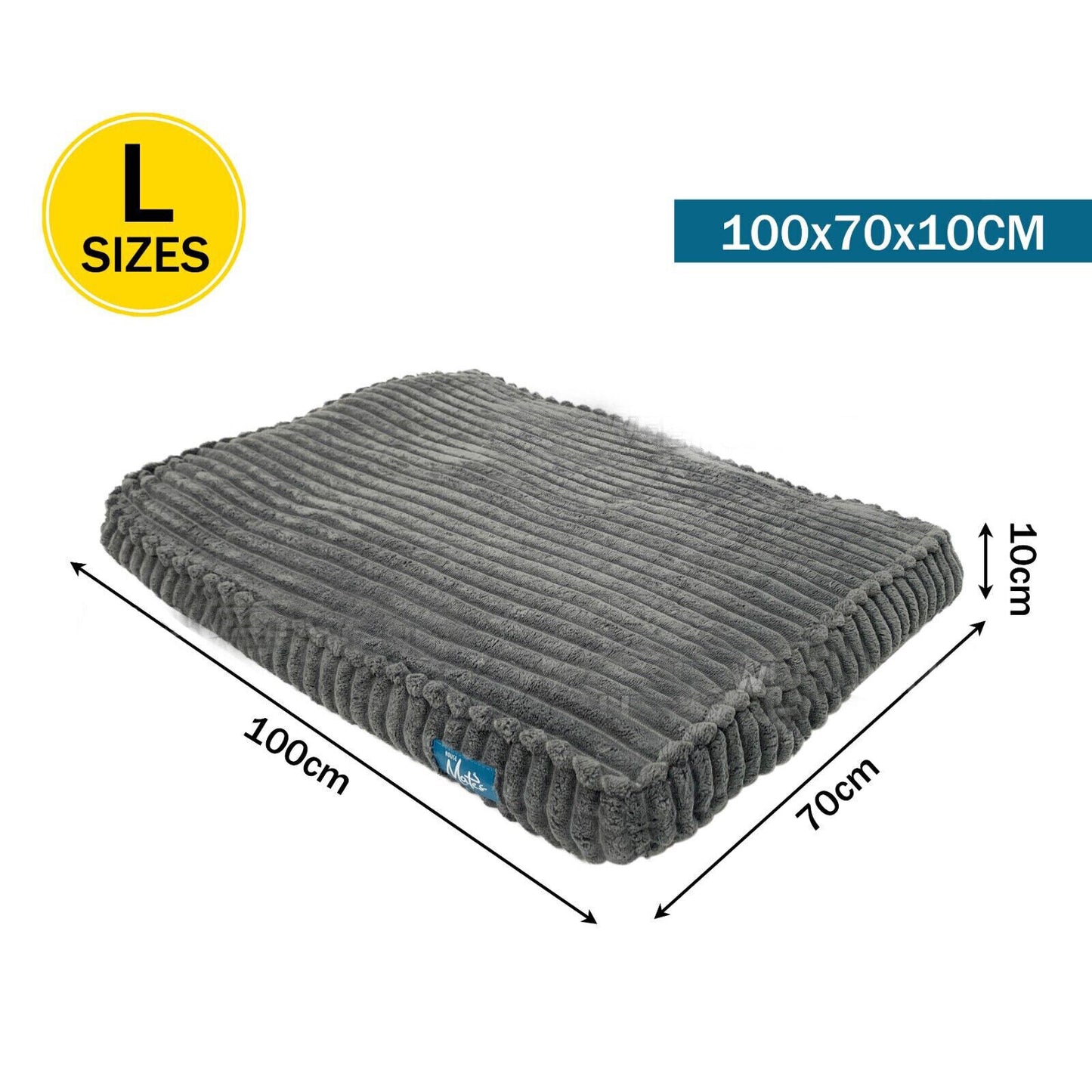 Pet Bed Dog Calming Washable Soft Warm Plush Mattress Cushion