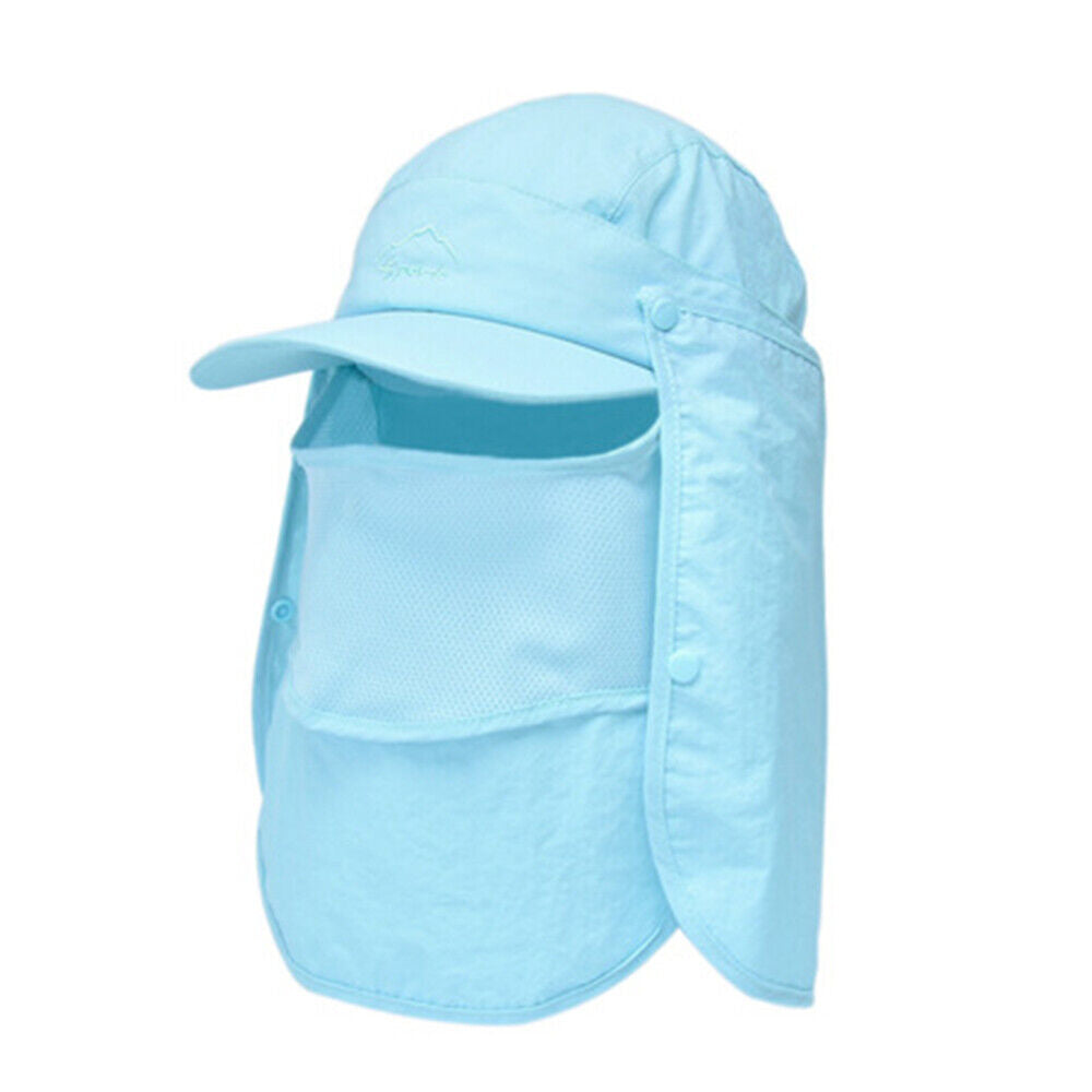 Unisex Camping Hiking Fishing Mask Hat Cap UV Protection Outdoor Fly Proof Cover