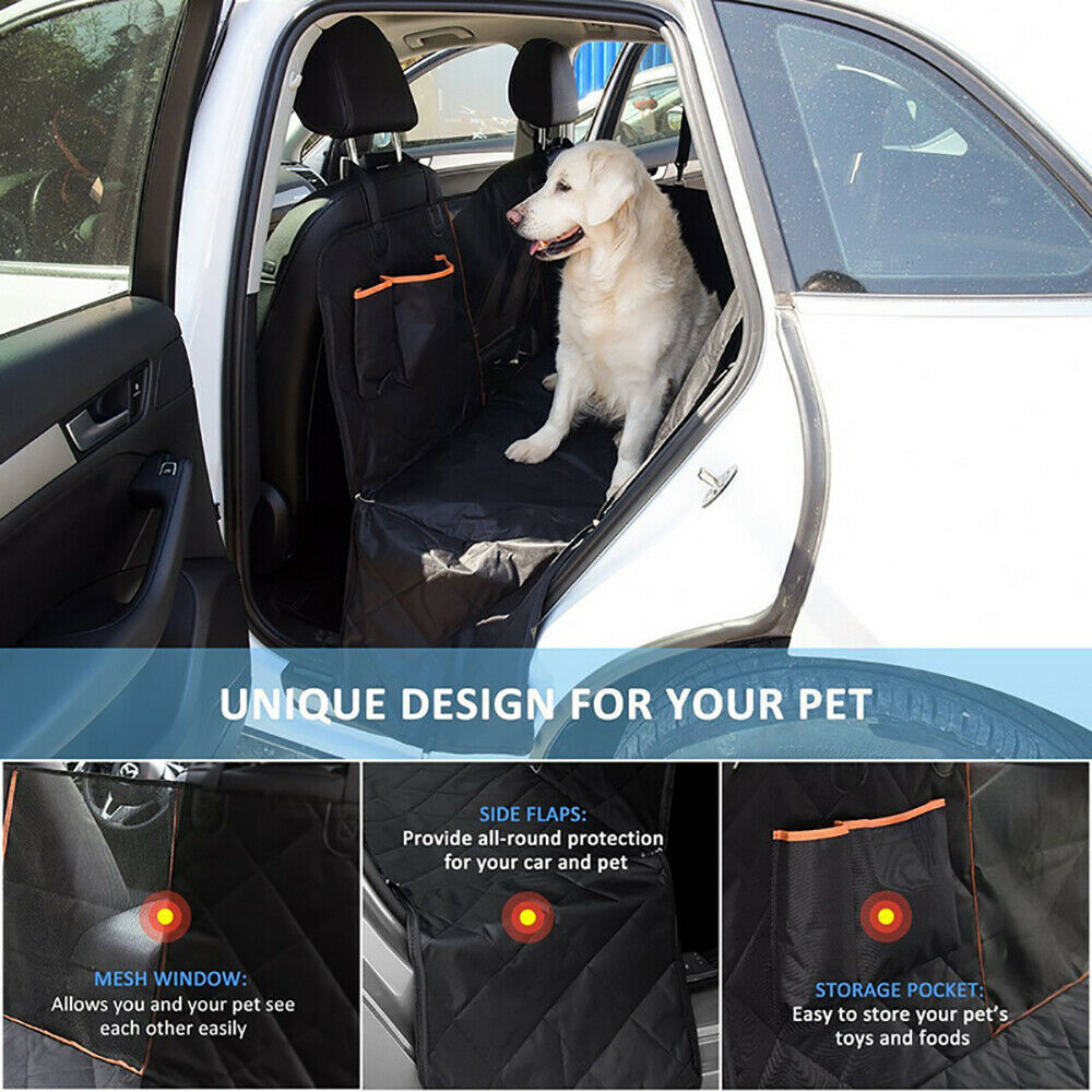 Pet Car dog Seat Cover Hammock NonSlip Protector Mat Waterproof Cat Dog Backseat