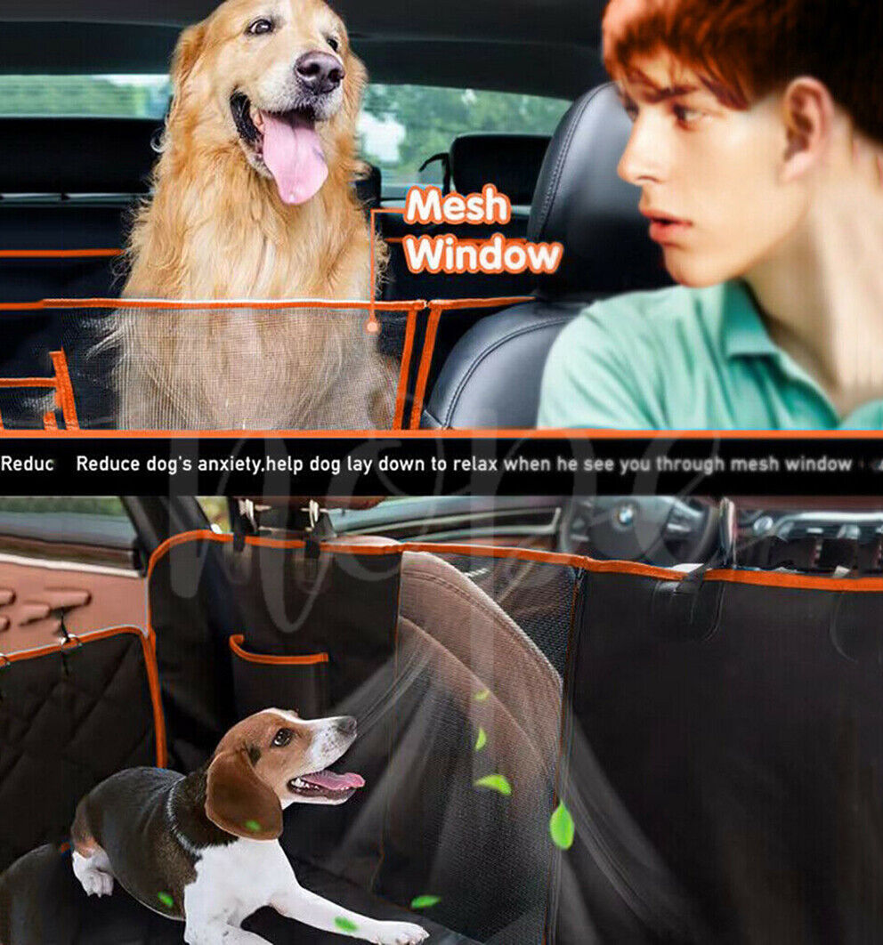 Pet Car dog Seat Cover Hammock NonSlip Protector Mat Waterproof Cat Dog Backseat